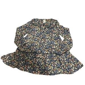 NWT Gap Kids Floral Ruffle Tiered Dress Toddler Size 3T